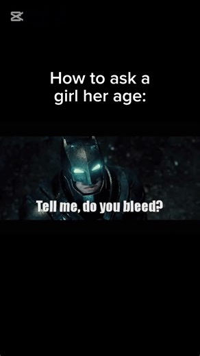 Tell me do you bleed | batman meme