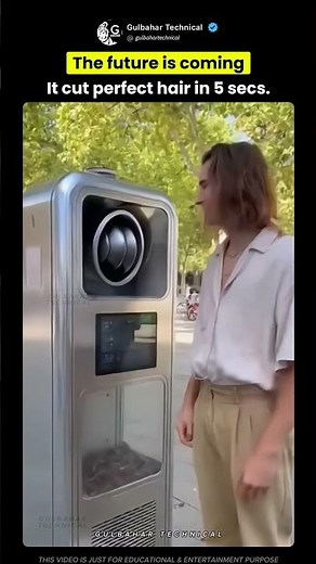 Automatic Haircut in 5 Seconds?! 🤯💈