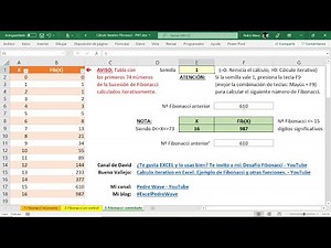 Desafío Fibonacci Iterativo en Excel