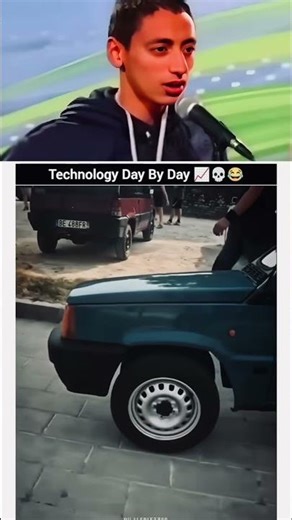 Technology day by day 😂💀📈#car #driving #funny #short #trend #viral #subscribe #1k #technology