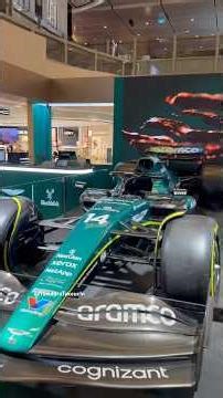 🇬🇧🇸🇬 Aston Martin Formula 1 Team Changi Airport Singapore Terminal 3 #f1 #ferrari #mercedes