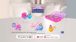 Crack open a world of cuteness with #Hatchimals Alive! ❤️ 🛀 With your love and care, these self-hatch surprise eggs reveal a surprise! Just place them in the tub, add water, and see the magic happen when it cracks! 🐣 Now available at all leading toy stores nationwide! Shop online here: 🛒 Lazada: https://bit.ly/HatchimalsSpinLZD Shopee: https://bit.ly/HatchimalsSpinSHP #HatchimalsAlive #Spinmaster | Richwell Club