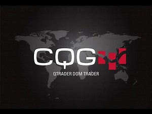 CQG QTrader DOMTrader®