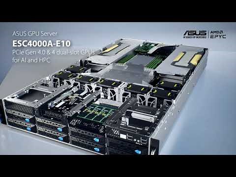 ESC4000A-E10 AMD EPYC GPU Server | ASUS