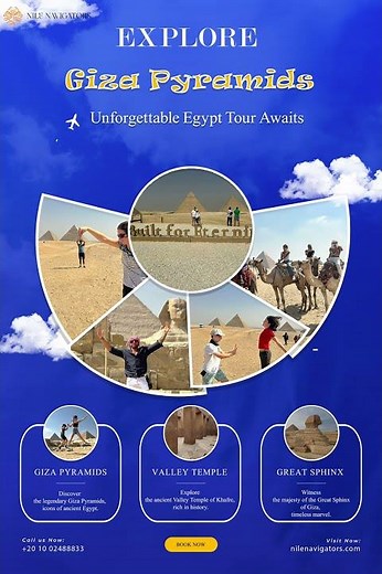 Explore Giza Pyramids Unforgettable Egypt Tour Awaits