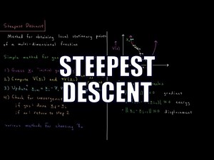 Computational Chemistry 3.3 - Steepest Descent