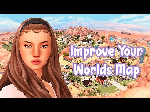 you NEED this map replacement to improve your worlds //The Sims 4: Mods