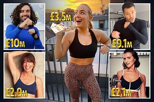 From Joe Wicks to Lucy Mecklenburgh - the fitness gurus getting rich as we exercise