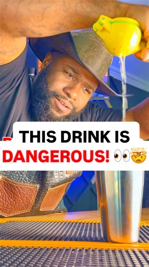 This drink is DANGEROUS! 😮‍💨🙌🏾🥃