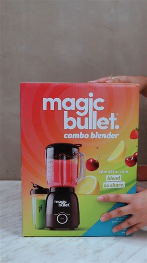 Unbox a new kind of blending with the Magic Bullet Combo Blender! ✨ This all-in-one blender comes with everything you need: • 600W Motor Base: For powerful and efficient blending. • Stainless Steel Cross Blade: To effortlessly purée, chop, and mix. • 48oz Pitcher: A full-sized pitcher for larger batches. • Tall Cup and To-Go Lid: Perfect for single servings on the go. Shop now at nutribullet.ph or visit us at SM Megamall, Mega Fashion Hall, Level 4. | Nutribullet Philippines