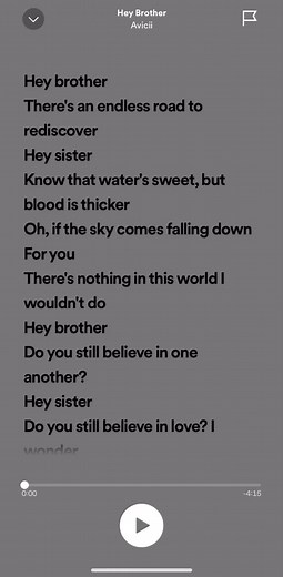 Hey Brother Full Song | Brother and Sister English Song Lyrics