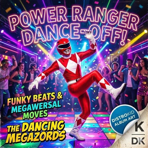 Power ranger dancing