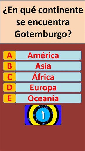 On which continent is Gothenburg located?
