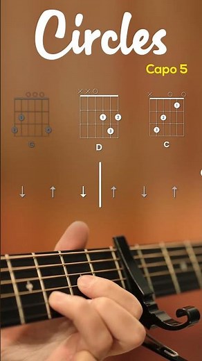 Circles Guitar Tutorial - Post Malone - Circles Guitar Lesson