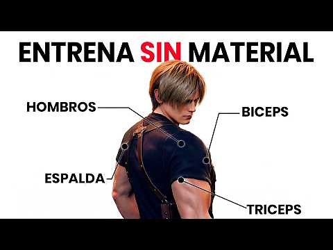 Obtén el FÍSICO de LEON KENNEDY (Rutina para Casa y Gym)