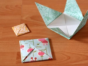 Beautiful Origami Envelope - Folding Instructions and Video