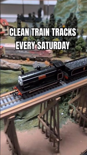 Cleaning Model Railroad Tracks