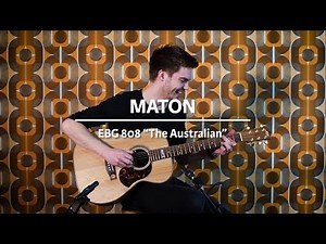Maton EA808 'The Australian' played by Nick Daniels | Demo @ The Fellowship of Acoustics