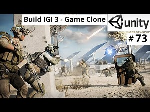 Unity Enemy AI Follow Player When Shot 3D Game Development Full Course - Unity3D Call of Duty Game