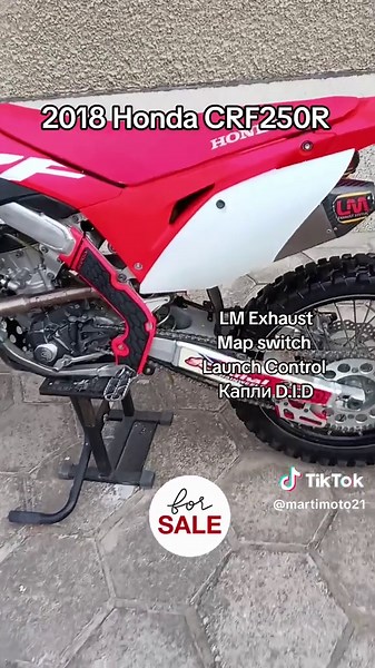 Honda CRF250R Launch Control Features and Exhaust Options