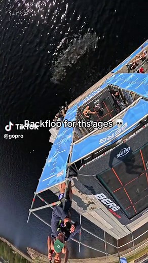 @ossysends is simply built different 💪 #gopro #pov #cliffdiving #backflop