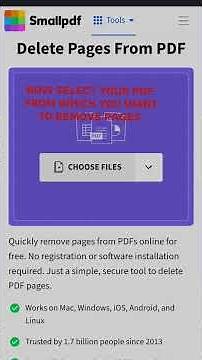 ​How to Delete Pages from PDF file for free