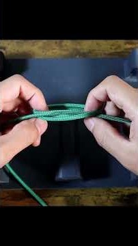 How to Tie a Clove Hitch to a Post (Short Version) #RopeWork #Knots #Camping