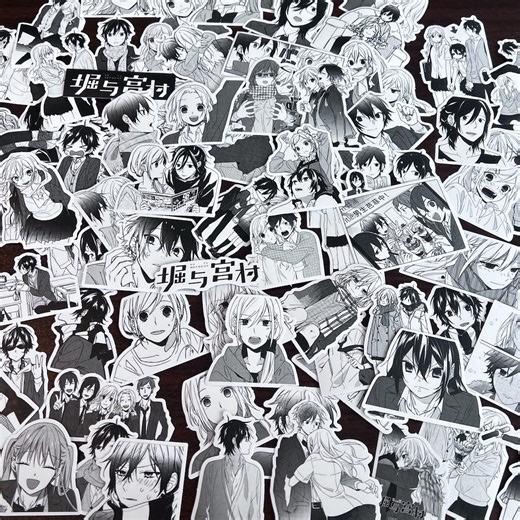 Horimiya Manga Stickers, 1-75 Assorted Horimiya Anime Manga Stickers, Waterproof Vinyl Stickers for Waterbottle, Journal, Laptop, Phone Case - Etsy