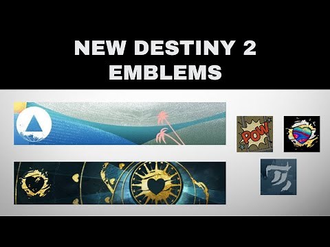 New Destiny 2 Emblems