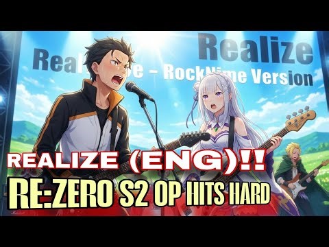 Realize (English Version) – Re:ZERO S2 OP | Cover by RockNime