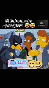 El Batman de Springfield #viralreelsシ #memes #parati #humorviral #memesdaily #humor #funyvideo #lossimpsons | Fútbol de primera