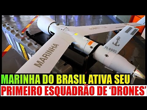 Brazilian Navy activates the 1st ScanEagle Unmanned Aerial Vehicle Squadron