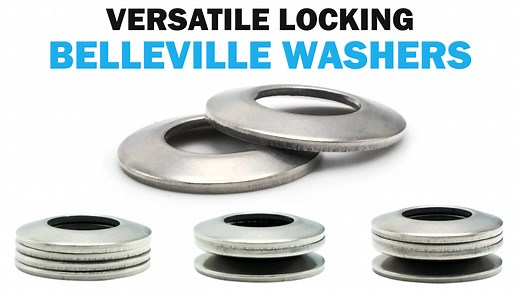 Watch Belleville Conical Disc Spring Washers on Amazon Live