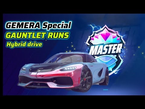 Asphalt 9 Legends • Gauntlet Runs • Koenigsegg GEMERA Special • Touch / Hybrid OC Runs Master