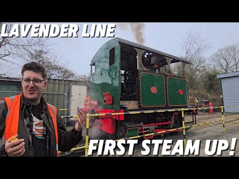 EXCLUSIVE! Behind The Scenes At The Lavender Line– Plus My First Standard Gauge Cab Ride!
