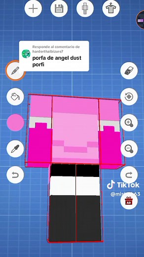 Angel Dust Minecraft Skin Tutorial and Hotel Hazbin Mod