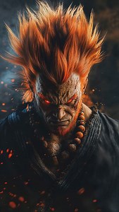 27K views · 37 reactions | The Fierce Akuma He has always been my favorite character to play in the Street Fighter games. What about you? #streetfighter #akuma #videogameart #aiartwork #klingai | Julien AI Art | Facebook