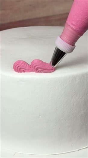 Piping Tip #32 Cake Decorating 🌸 Free Practice Sheet — Comment TEMPLATE #shorts