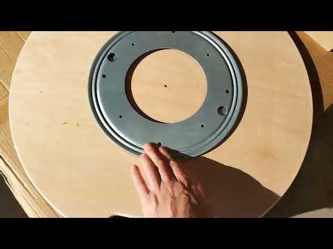 Heavy amp repair turntable.