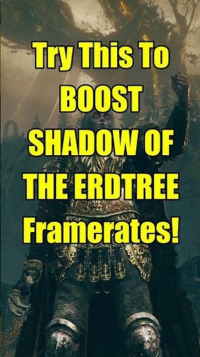 Shadow Of The Erdtree slow/stuttering on PC? Try this to BOOST FPS output! #eldenring #eldenringdlc
