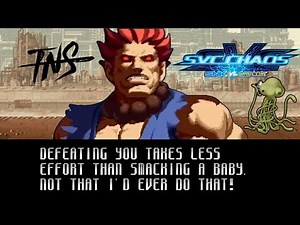 TNS SNK vs. Capcom: SVC Chaos Tournament (Akuma, Zero, Vega, Tessa, Dhalsim) Tourney Capcom vs SNK