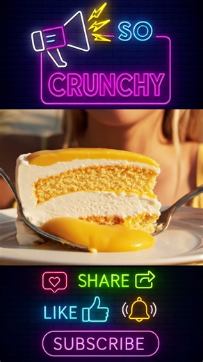 The Softest, Loudest Cake Bite Ever Recorded — Don’t Miss This. #asmrfood #asmrshorts #mukbang