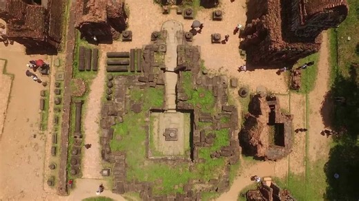 Soaring Above the Sacred Ruins of My Son Hindu Temples