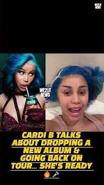Cardi B Talks About Dropping a NEW Album & Going Back on Tour… She’s READY!!