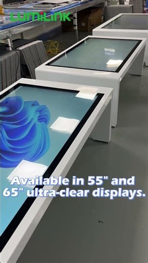 Smart Touch Table: 55" vs 65" Interactive Multi-Touch Coffee Table | Interactive Touch Table Factory