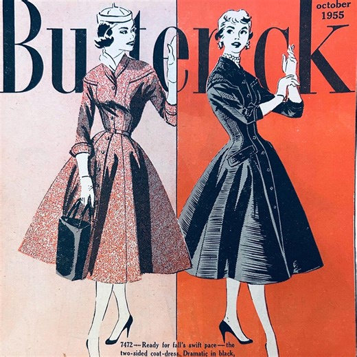 Sewing Pattern Catalog, Vintage Magazines, 50s Fashion Magazine, Fashion History Gift, Sewing Books From the 1950s, Fashion Photos - Etsy