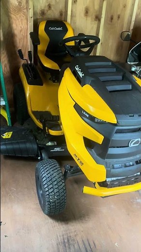 Cub cadet xt2 42” cut. Quick update #lawnmower #lawncare