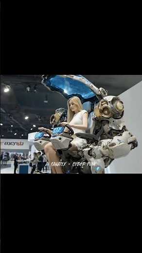Big Cyber AI Mech Activated #ai #mech #futuristic #airobots