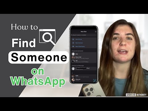 How to find someone on WhatsApp