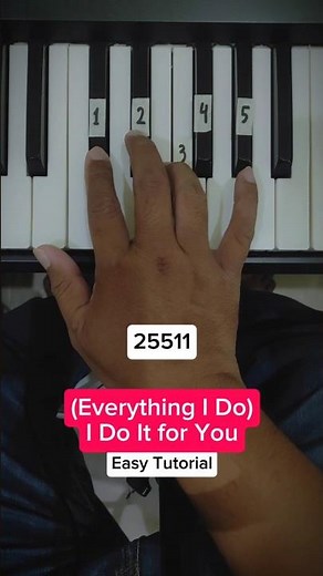 How To Play Piano Tutorial (Everything I Do) I Do It for You - Bryan Adams